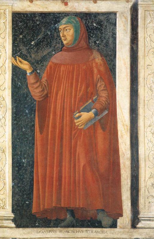 Andrea del Castagno Francesco Petrarca France oil painting art